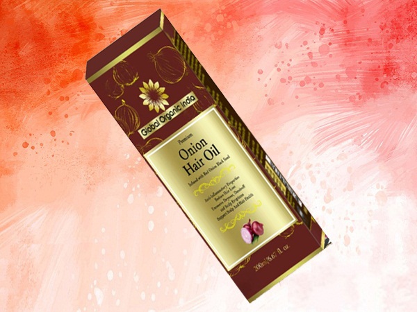 Global Organic India Premium Onion Oil for Hair Growth