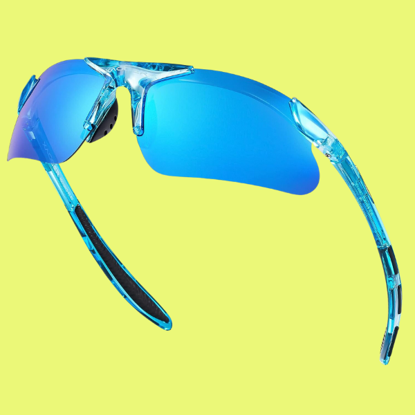 Ice Blue Cycling Sunglasses