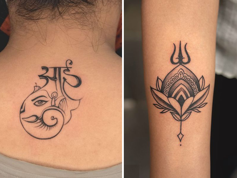 Aggregate more than 156 hindu small tattoos for men latest