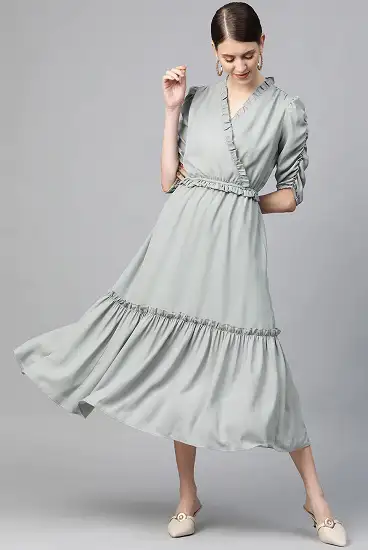 20 Modern and Fashionable Wrap Dress ...