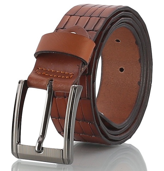 Shree Leather Textured Belt