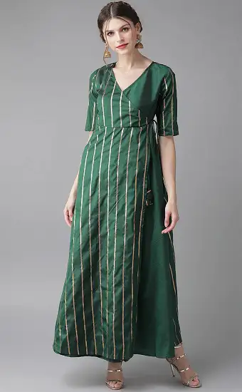 20 Modern and Fashionable Wrap Dress for Ladies in Trend