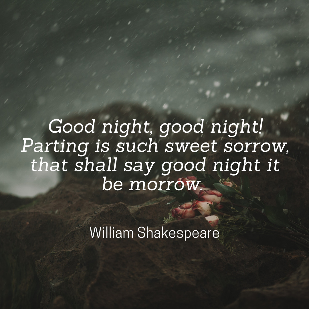Sorrow Goodnight Quote