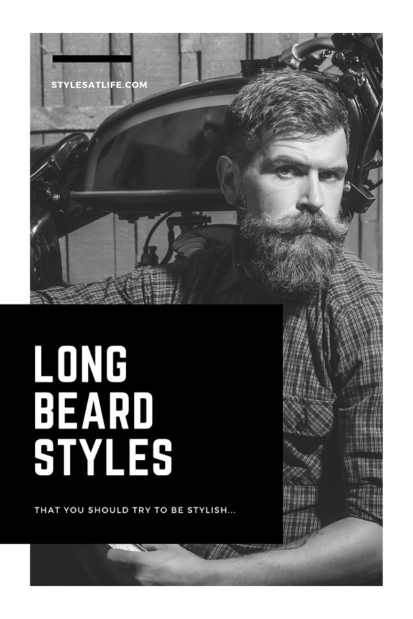 Stylish Men's Long Beard Styles
