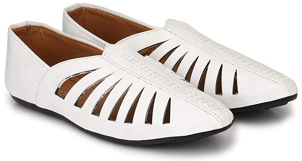 White Urbane Loafers