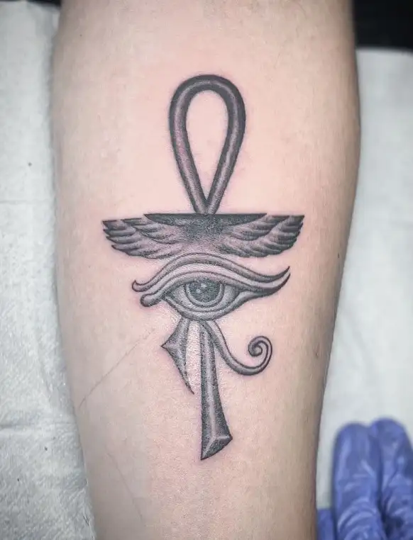 Ankh Tattoos Explained Meanings Symbolism  Tattoo Designs