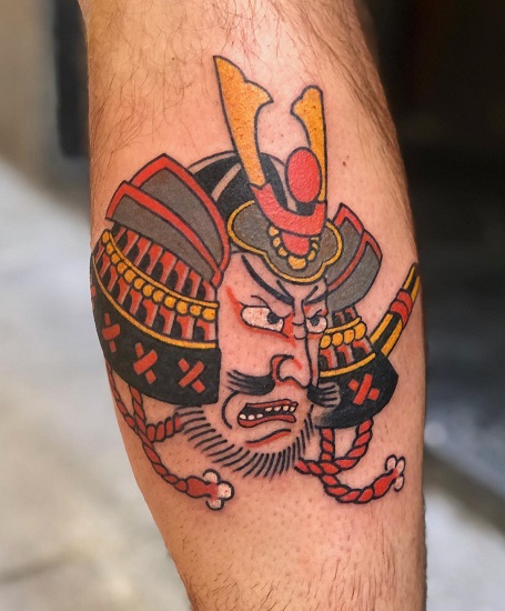 Colourful Samurai Inspired Tattoossamurai Inspired Tattoos