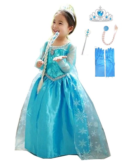 Frozen Dress For 7 Year Old