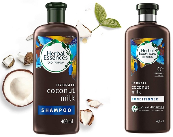 Herbal Essences Coconut Milk Shampoo And Conditioner