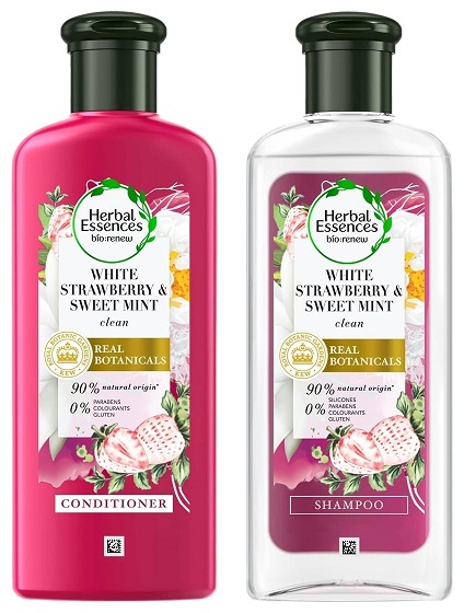 Herbal Essences White Strawberry & Sweet Mint Shampoo And Conditioner