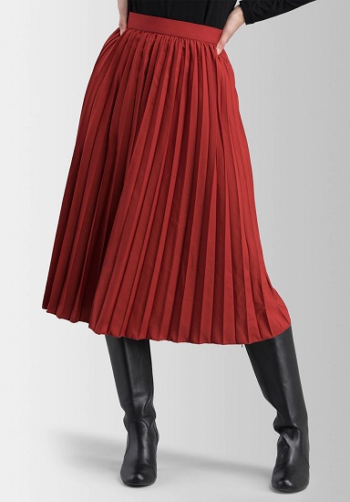 Roma Fabric Knee Length Formal Skirt