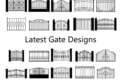 25 Latest Small and Large Gate Designs for Home Compound
