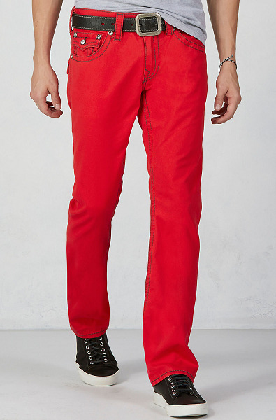 Men’s Ricky Jeans In Red