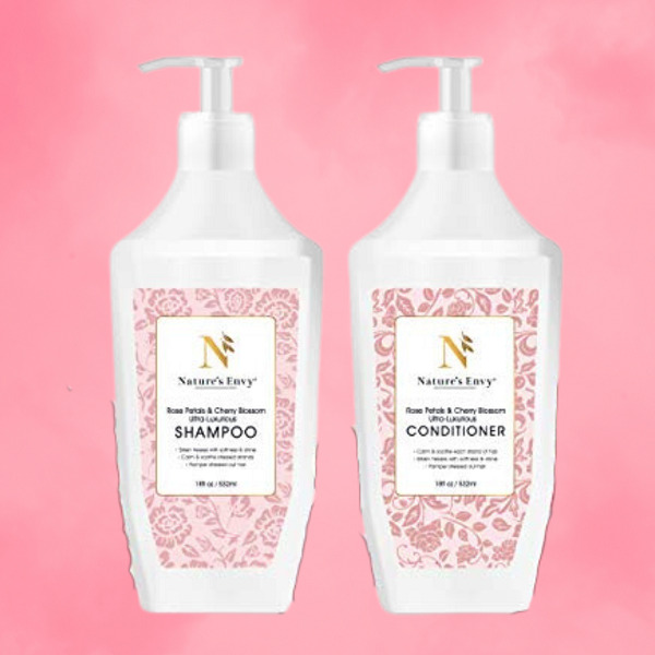 Nature's Envy Shampoo and Conditioner Set