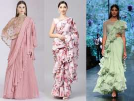 Ruffle Sarees – Try These 20 Gorgeous and Trending Designs