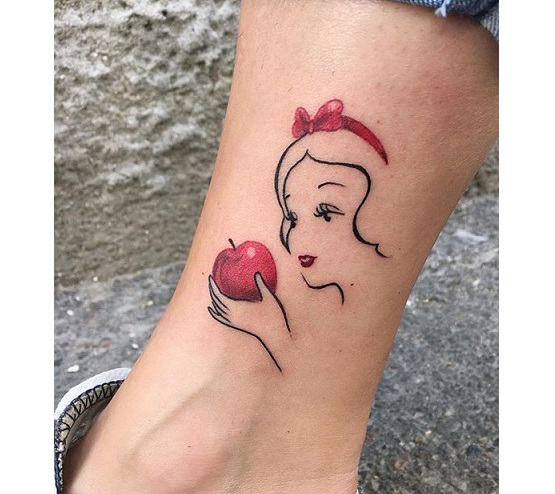 Disney Leg Tattoo