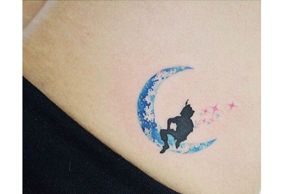 27 Minimalist Peter Pan Tattoos to Remind You to Never Grow Up  Tattoodo