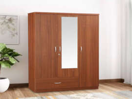 10 Latest Wooden Wardrobe Designs With Pictures In 2023
