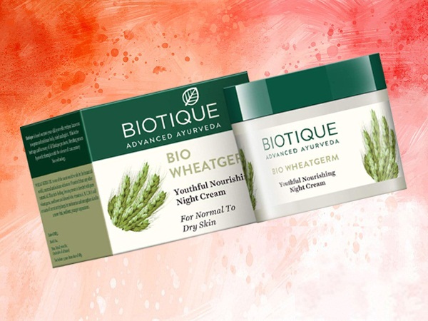 Biotique Bio Wheatgerm Youthful Nourishing Night Cream