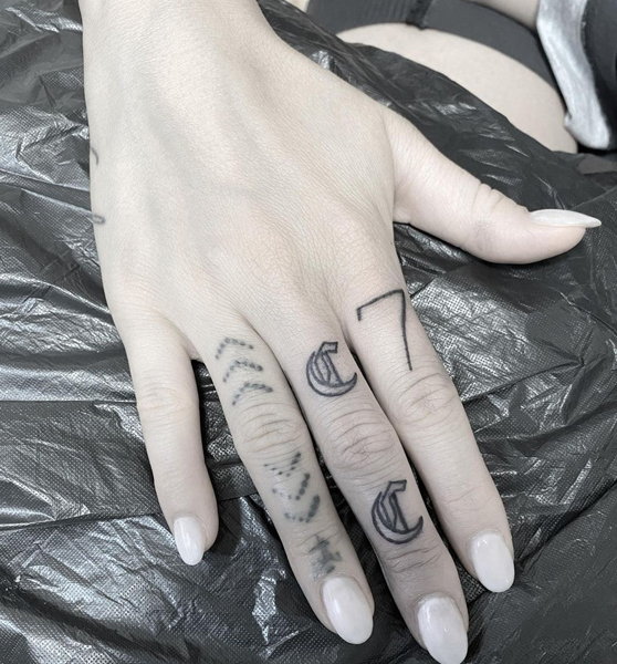 Top more than 69 m tattoo on finger latest  thtantai2