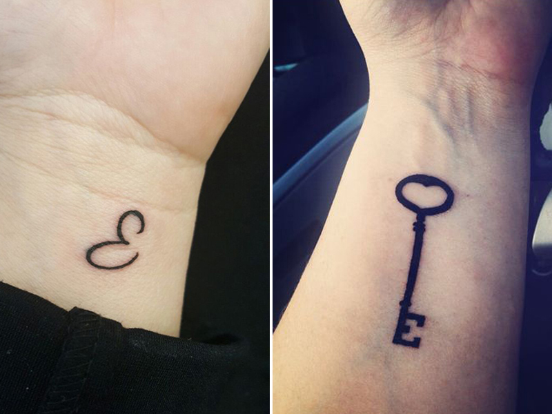 16 Unique E Letter Tattoo Designs With Images | Styles At Life