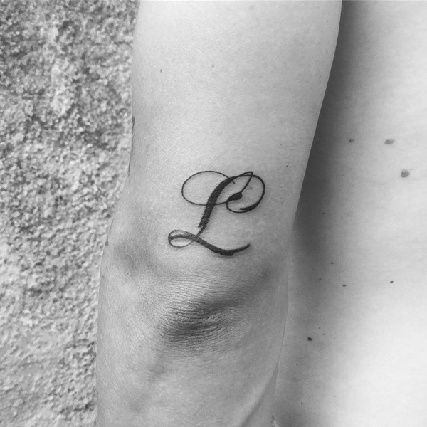 Letter L Tattoo Fonts