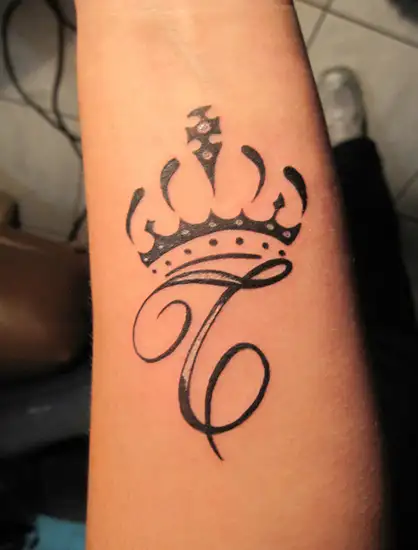 Letter Tattoo Design Ideas  Letter J Tattoo  Crown Tattoo  Name Tattoos   Ansh Ink Tattoo shorts  YouTube
