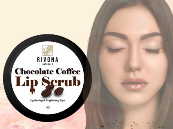 Rivona Naturals Chocolate Coffee Lip Scrub