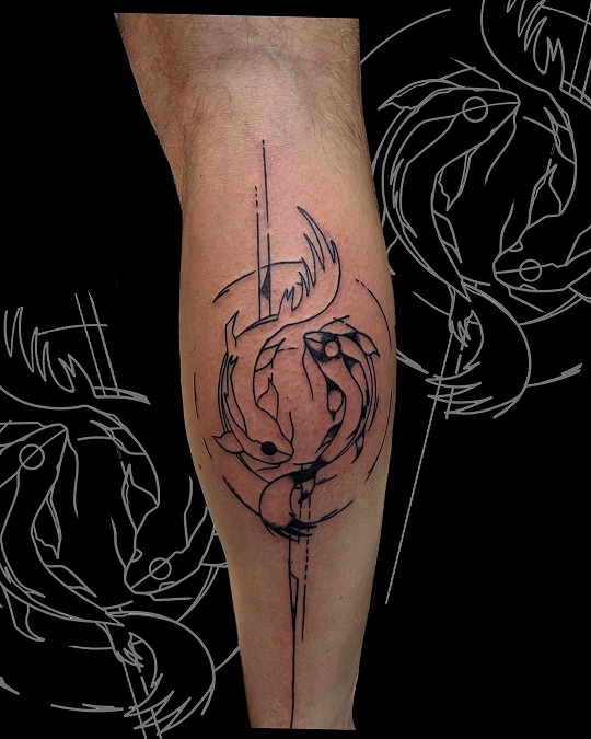 Calf Tattoo Designs