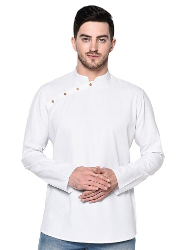 Chinese Collar Kurta Shirt