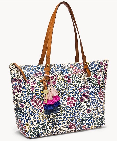 Fossil Tote Floral Bag