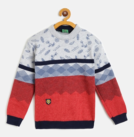 Kid Boys Pullover Sweater