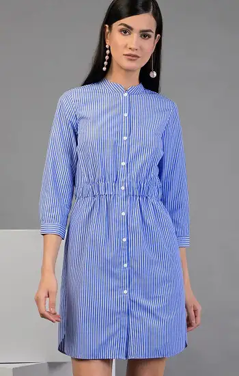 Front Open Double Shirt Dresses Frocks Designs 20222023 Collection