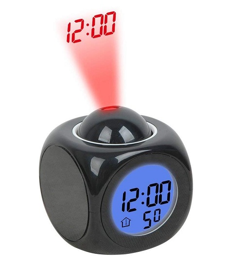Talking Clock With Projector