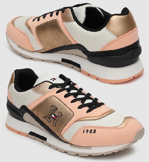 Tommy Hilfiger Gold Running Shoes