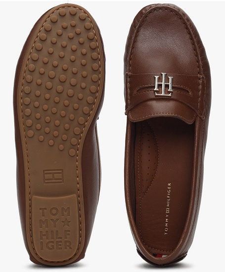 Tommy Hilfiger Penny Leather Loafers
