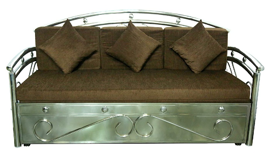 A1 Star Furniture Stainless Steel King Size Sofa Cum Bed