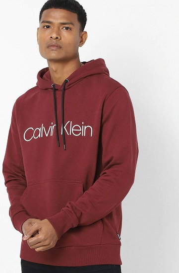 Calvin Klein Branded Hoodie Men's