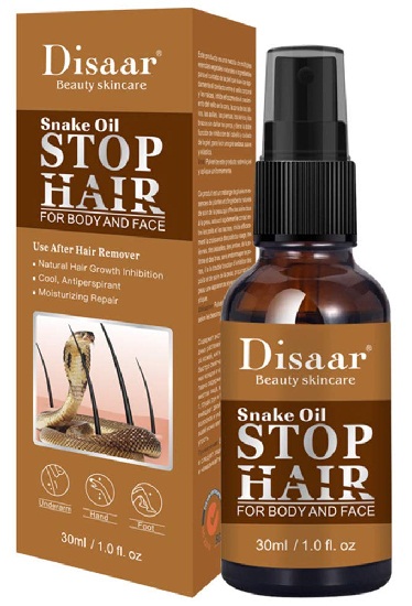 DISAAR BEAUTY Snake Oil Hair Remover Body Face Spray
