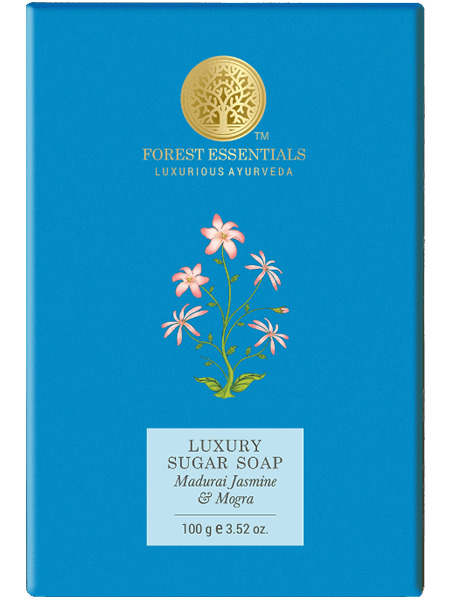 Forest Essentials Jasmine And Mogra Ayurveda Soap