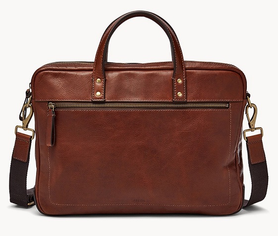 Fossil Leather Laptop Bags For Men