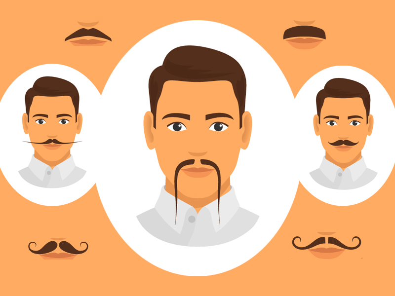 Different Moustache Styles Names With Pictures
