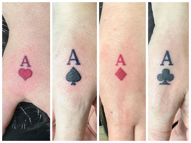 15+ Striking Ace Tattoo Designs to Elevate Your Style