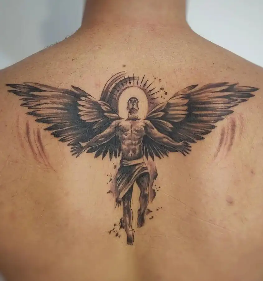 15+ Beautiful Angel Tattoo Designs With Images | Styles At Life