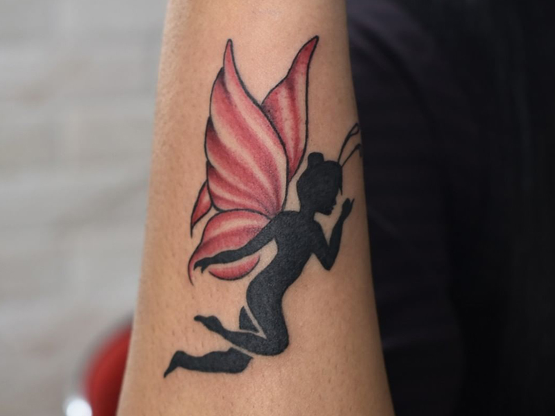 Small Angel Wings Tattoo Done By  AJ Tattoo Studio  Facebook