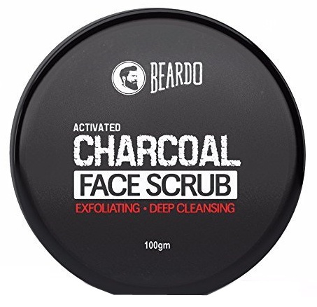 Beardo Activated Charcoal Anti-Pollution Face Scrub for Men