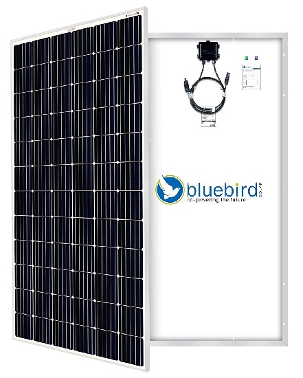 Bluebird Solar 24 Volt Mono Perc Crystalline Solar Panel