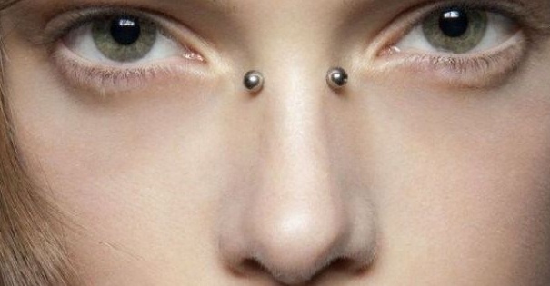different types of nose piercings names