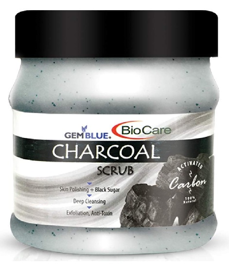 Gem Blue Bio-care Charcoal Scrub