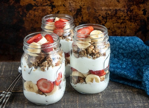 Greej Yogurt Muesli Parafit best breakfast for weight gain